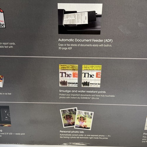 Epson WorkForce 500 All In One Printer Scanner Copy Fax Tested Complete Unit - Picture 12 of 19