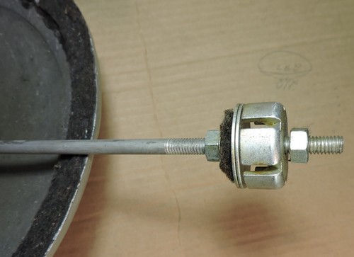 Vintage 1930's -1940's Ludwig Timpani WFL Drum Base with Tuning & Tension Rod - Picture 4 of 9