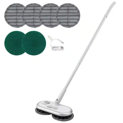 Commercial Cordless Electric Mop up to 70-Minutes Powerful Battery, Electric Spi
