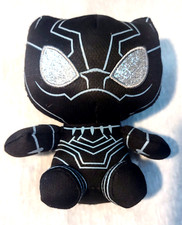 TY Beanie Baby Marvel 6" Black Panther Glitter Eye Plush