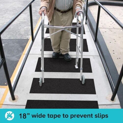Anti Slip Traction Tape, 18 Inch x 20 Foot - Best Grip, Friction, Abrasive - Picture 5 of 6