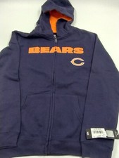 NFL TEAM APPAREL Chicago Bears Youth L 14-16 Hooded Sweatshirt NWT Free Ship