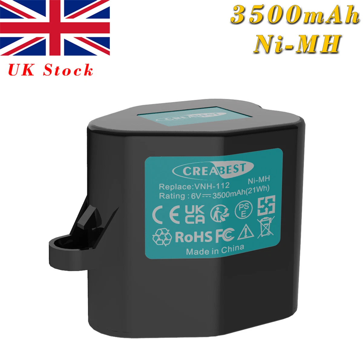 2 Batterie Ni-MH Ad Alte Prestazioni 6 V/2100 MAh Per Kärcher RoboCleaner Robo Cleaner RC3000 RC - Foto 7