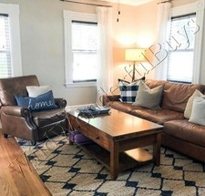 Pottery Barn 7766447 Heathered Chenille Jute Rug 3x5 Natural