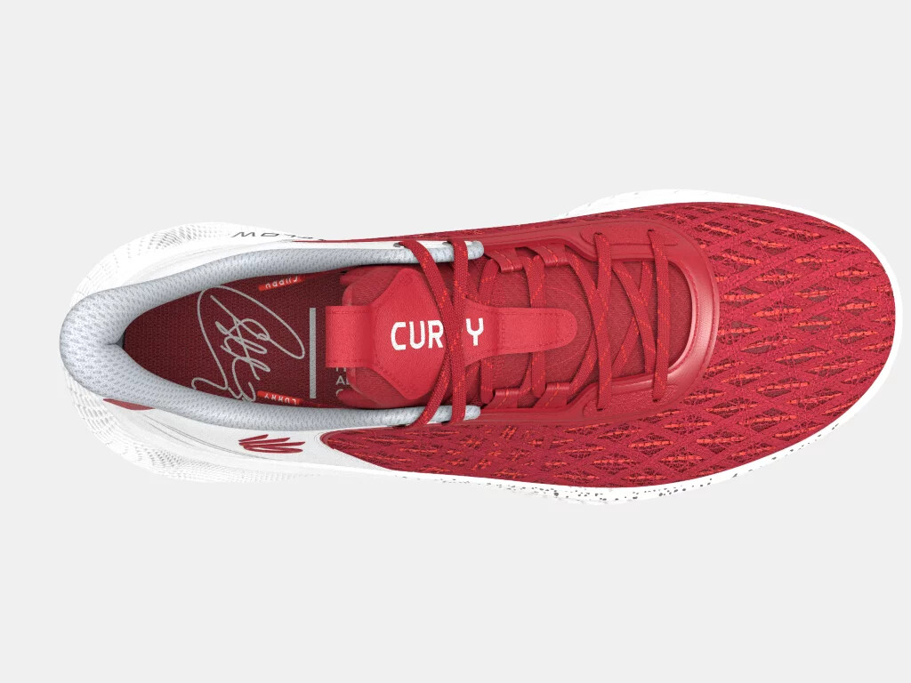 Under Armour Curry Flow 9 Team Basketball Shoes Red/White | eBay