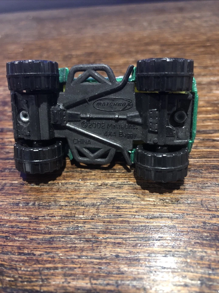 2002 Matchbox Green Buggy 4X4 Car Combine Ship Encouraged - Image 4 of 4