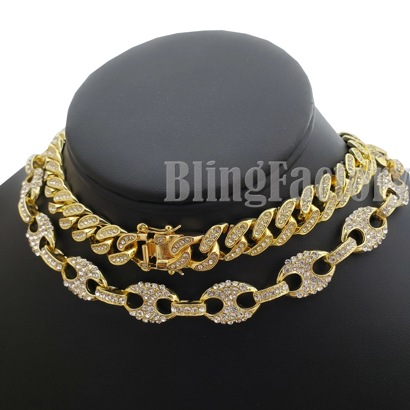 Cubic Zirconia Gold Plated Alloy 18