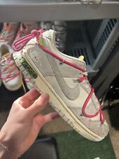 Nike Off-White x Dunk Low Lot 17 of 50 for Sale Nike Off-White x Dunk Low Lot 17 of 50 for Sale
