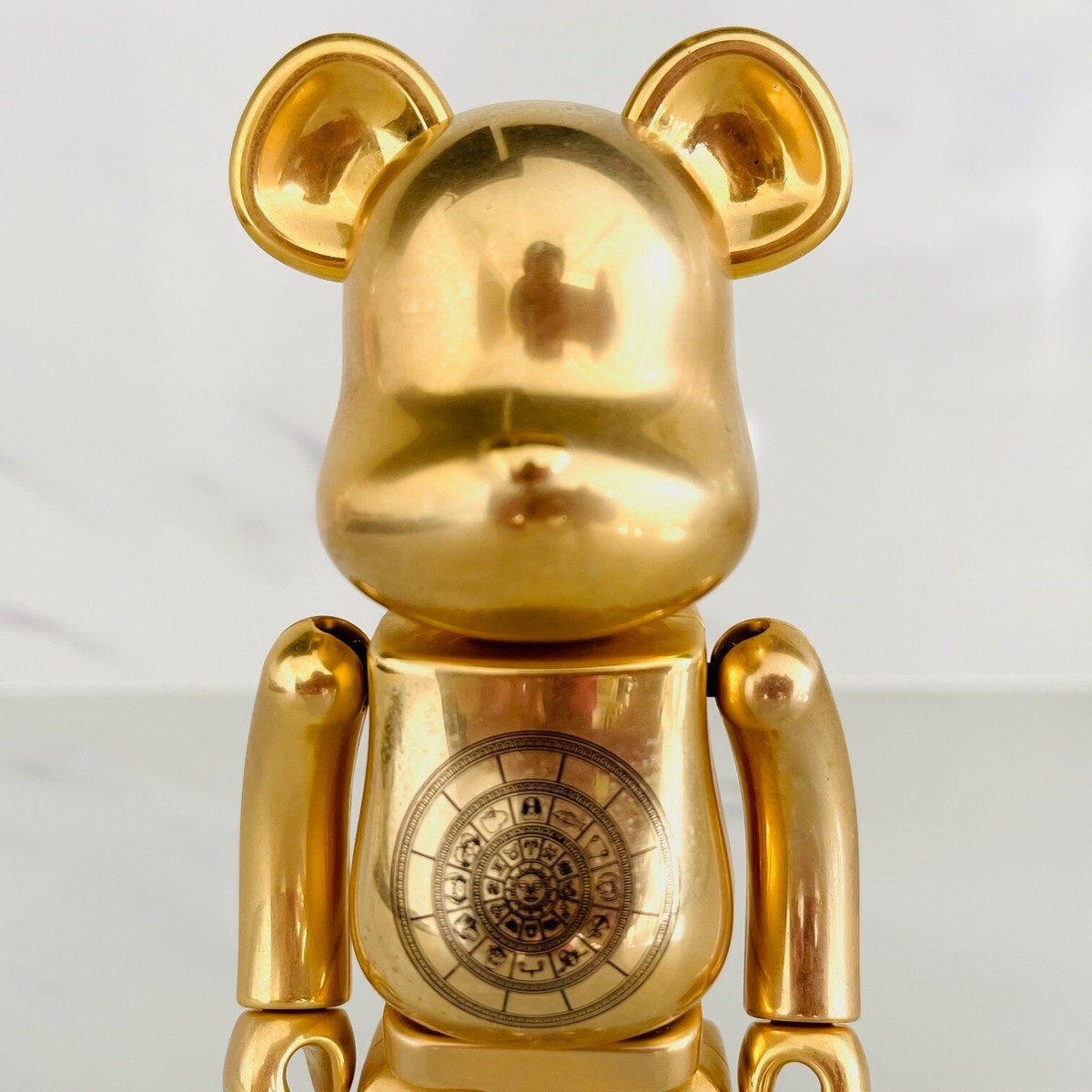MEDICOM TOY - 新品未開封 超合金 BE@RBRICK B@BY GOLD &amp; SILVER Medicom Toy My First BEARBRICK Baby Gold And Silver Version