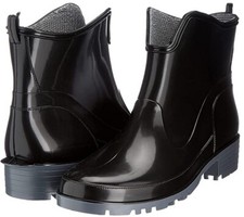 Gummistiefel Damen Kurz Regenstiefel Stiefeletten Gummistiefeletten Wasserdicht