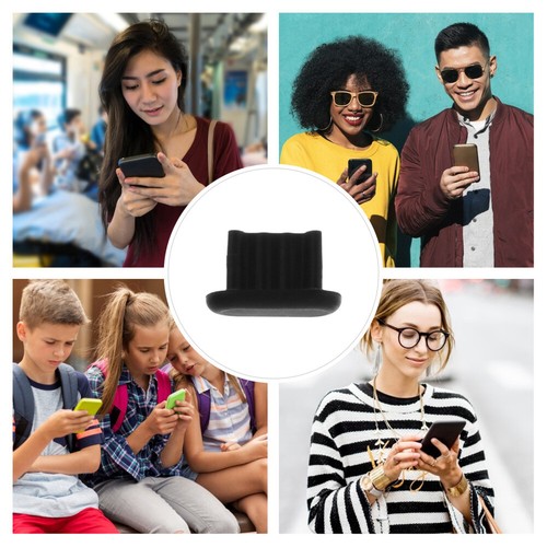 50 Pcs Dust Plug Baby Silicone Protective Cover Earphone Jack Accessory - Zdjęcie 3 z 12