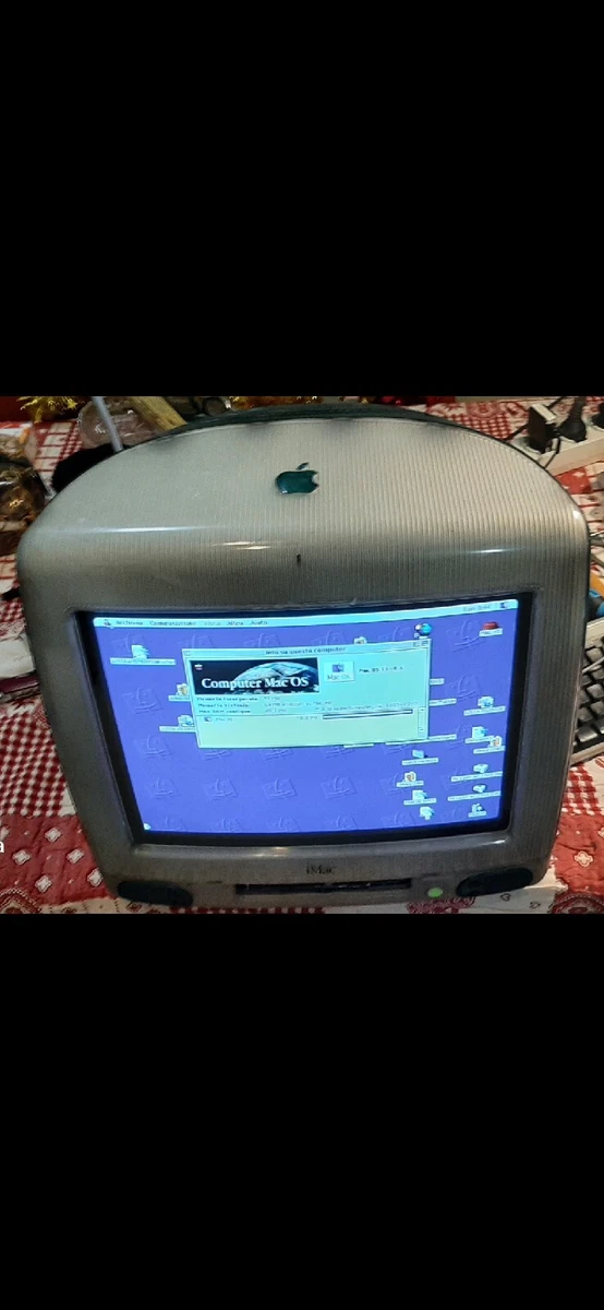 iMac G3 PowerPC Primera Serie Año 1998 Vintage Mac Apple Macintosh