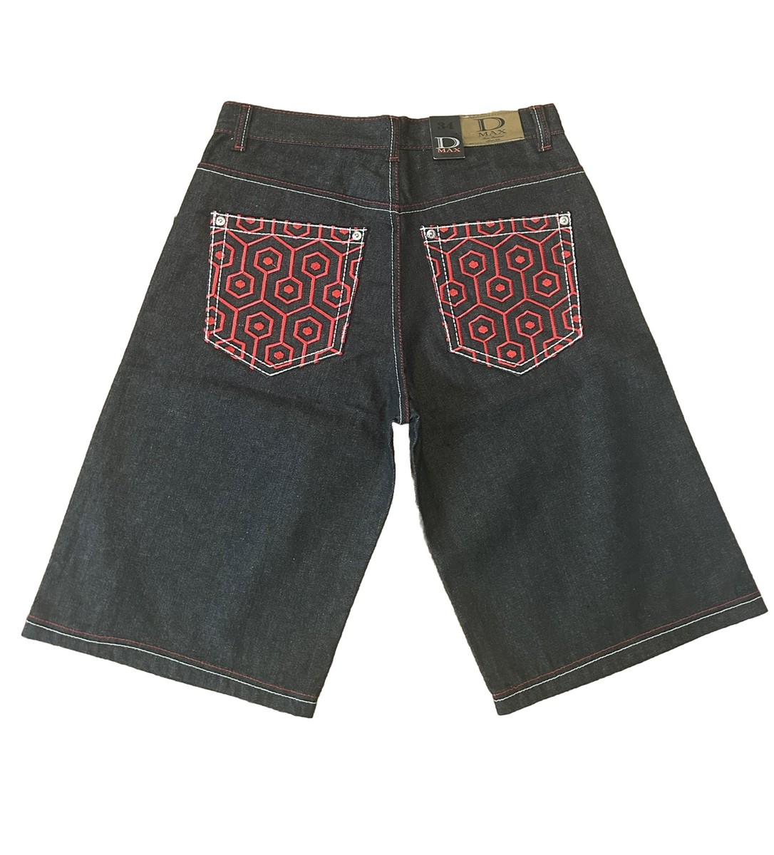 パンツ BELVET star logo denim jorts Star logo rigid Denim Jorts – BELVET