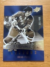 2005 Spxcitement Legends Brad Park Short Print 301/499 Or 351/499