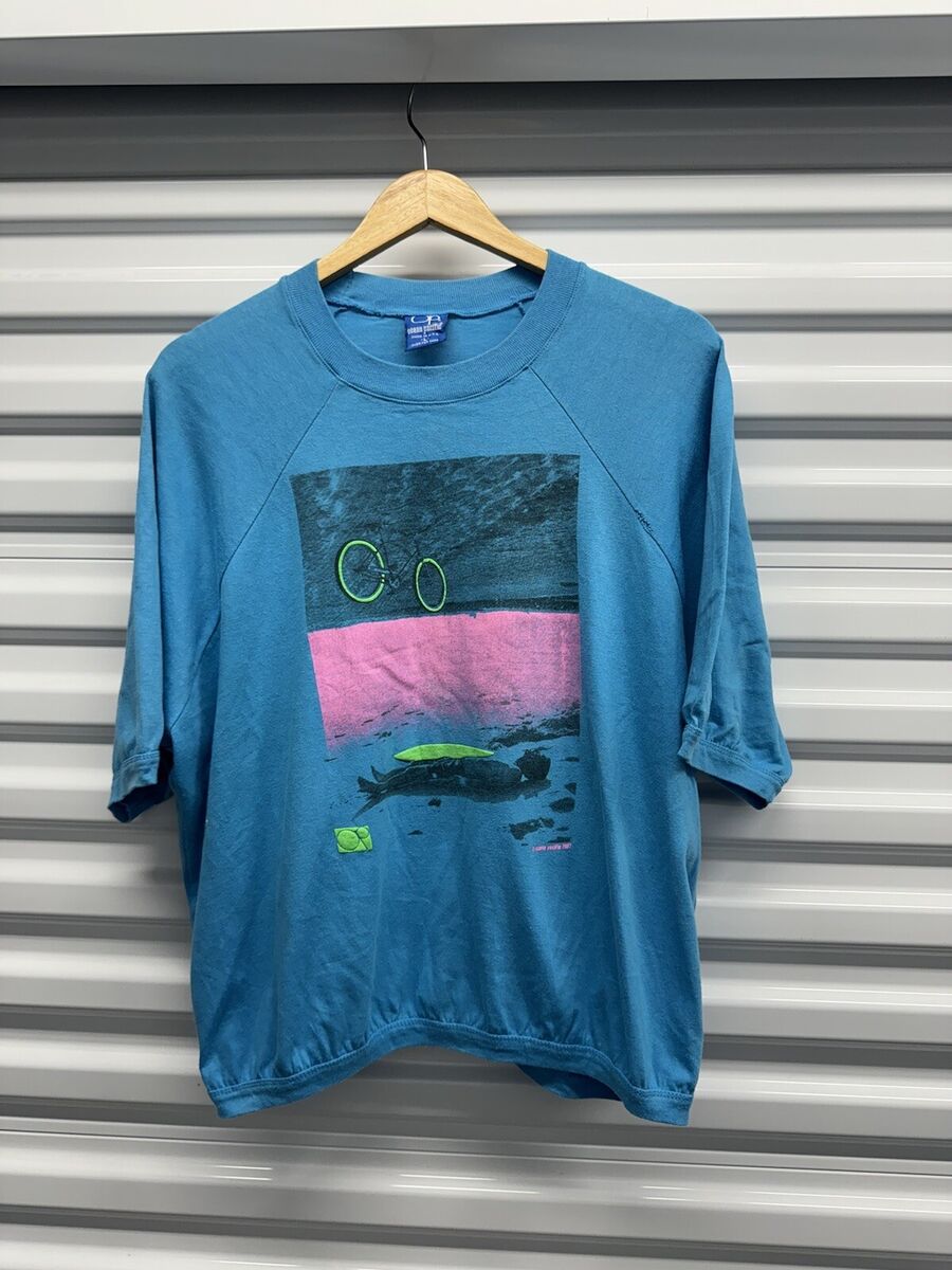 VINTAGE Ocean Pacific Raglan Sweatshirt Short Sleeve 80s VINTAGE Ocean Pacific Raglan Sweatshirt Short Sleeve 80s