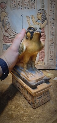 Rare Ancient Egyptian God of Horus Pharaonic Statue Antiques BC Rare Antique