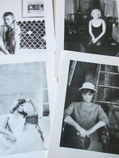 4 Premiere mag prints Marilyn Monroe Jean Seberg Elizabeth Taylor Audrey Hepburn