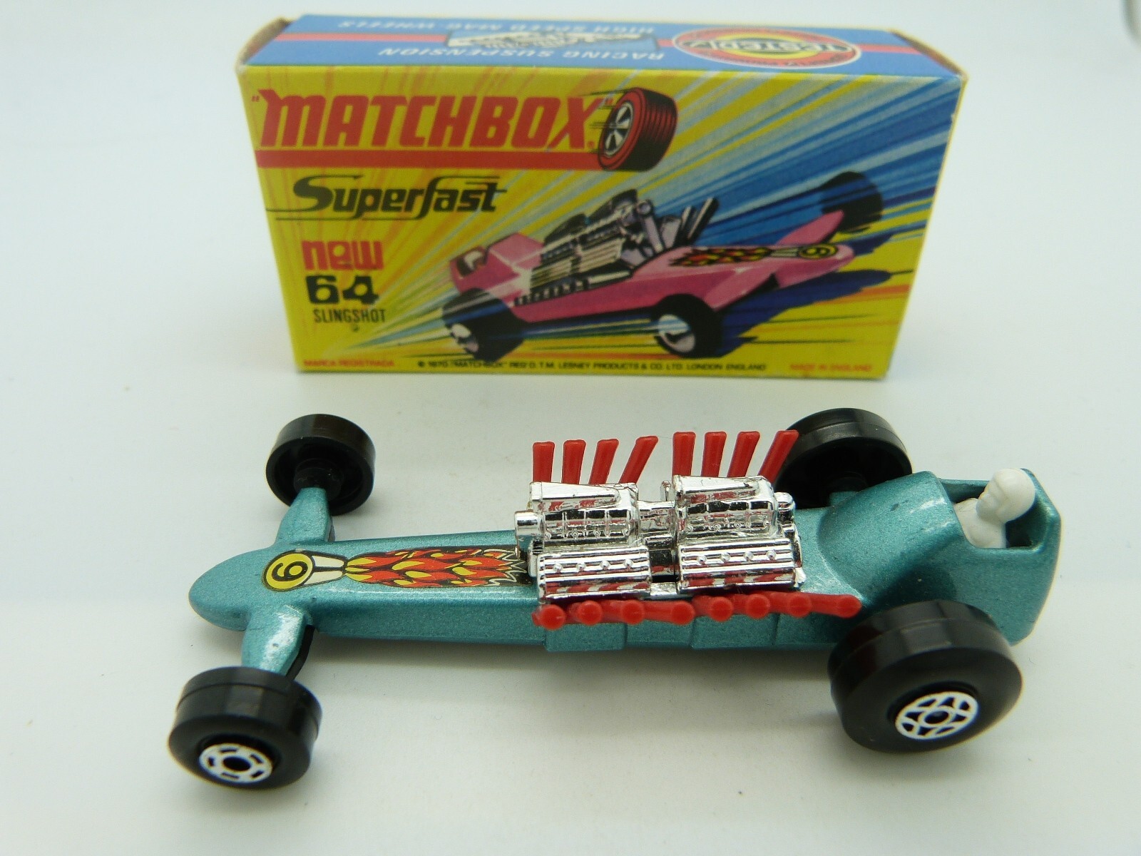Matchbox 64c, Slingshot Dragster - Free Price Guide & Review