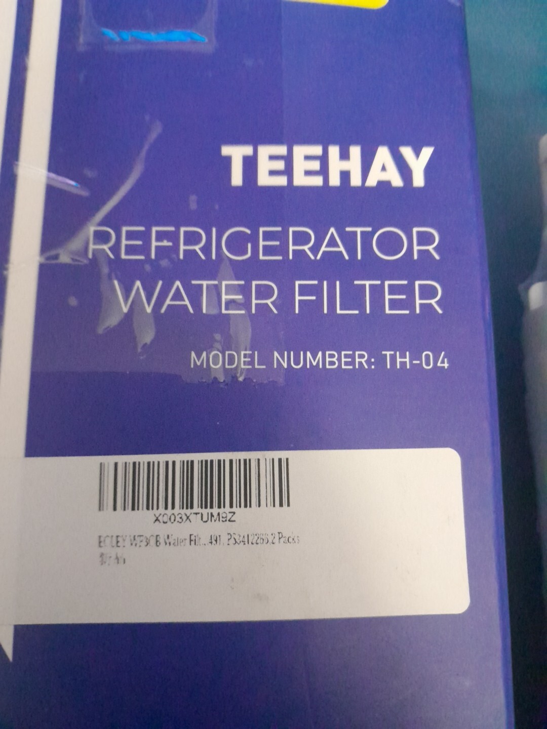 TEEHAY Refrigerator Water Filter Model Number TH04 1 Sealed 2