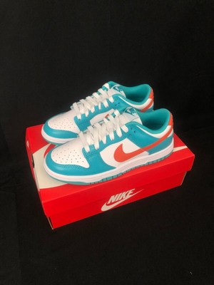 Nike Dunk Low Miami Dolphins Herren Größe EU 36,5 | US 4,5 Brandneu