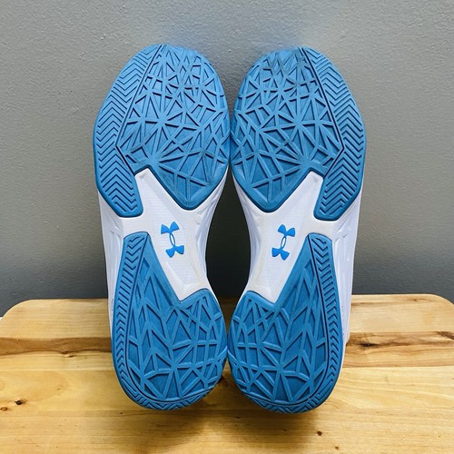 Under Armour UA Fire Shot Compfit Men's Shoes Sneakers 1269276-104 White Size 12 - Picture 12 of 12