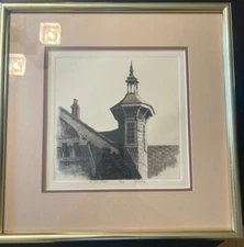 Jim Yarbrough "89 15th Street” Limited Edition Signed Color Etching Atlanta 111