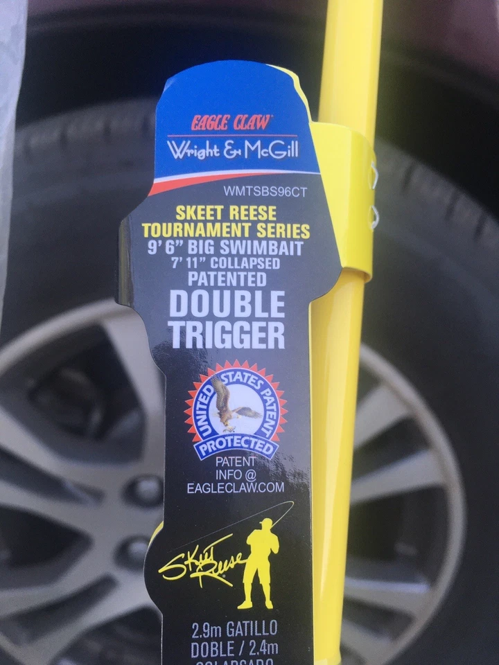 (2 NEW) 9'6" BIG SWIMBAIT CASTING RODS SKEET REESE TOURNAMENT FISHING - Image 3 of 4