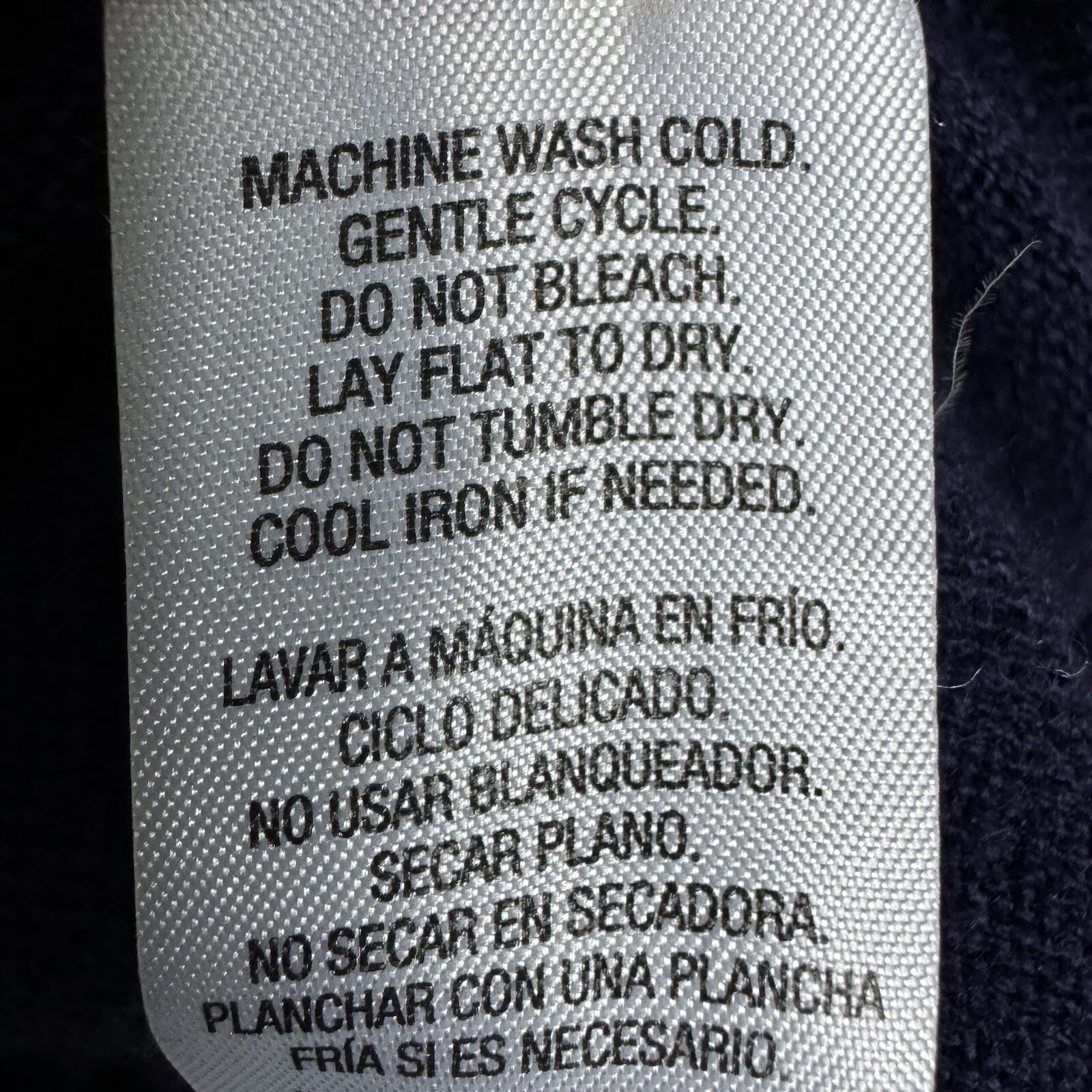 Basic Edition Women's Medium Navy Blue Layered Lo… - image 8