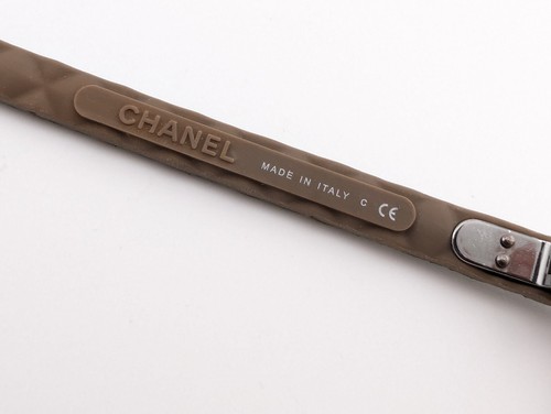 Chanel Eyeglasses, Frames Only, 3288-Q c.1416 Taupe, 49-17-140, Plastic, Italy - Picture 17 of 19