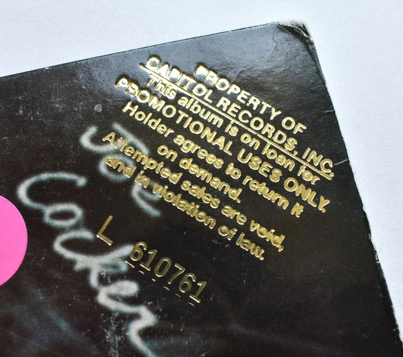 TEACHERS OST PROMO LP RECORD 1984 VARIOUS SOUNDTRACK CAPITOL FREDDIE MERCURY - Image 3 of 4