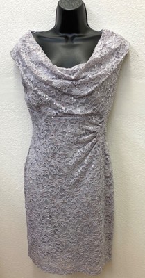 wrap style cocktail dress