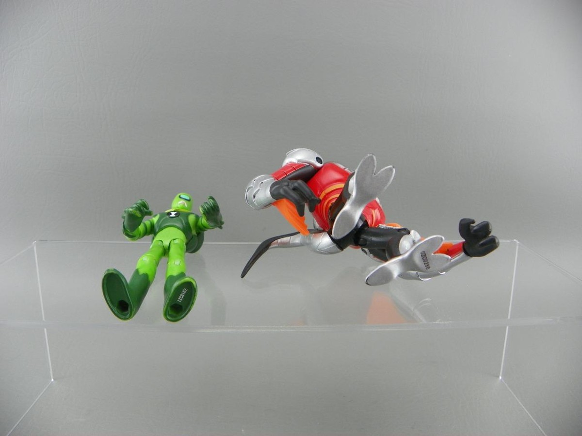 Playmates 2018 Ben 10 RATH HEATBLAST WILDVINE JETRAY Omni-Kix