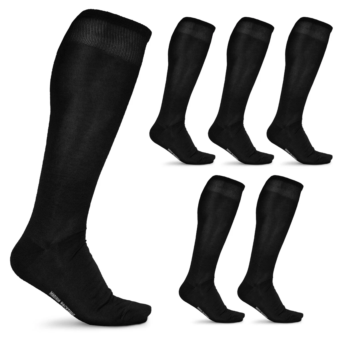 Calze Corte Uomo In Puro Cotone A Costine, Modello Sistro, Colore Nero, Taglia 42/44, Filo Di Scozia - 4