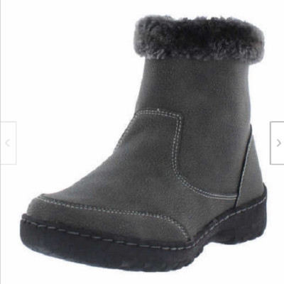 Khombu Addison Ladies , All Weather Boot, (Grey, Size 10 REG) NWOB