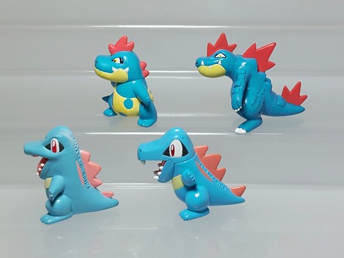 Figura Meganium Chikorita Typhlosion Feraligar Totodile Pokemon Tomy W09 1,3-2 pulgadas - Imagen 15 de 16