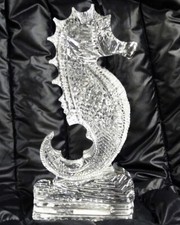 SEAHORSE 7" tall by Waterford #319.871.5700 NEW ORIGINAL BOX made in Ireland
