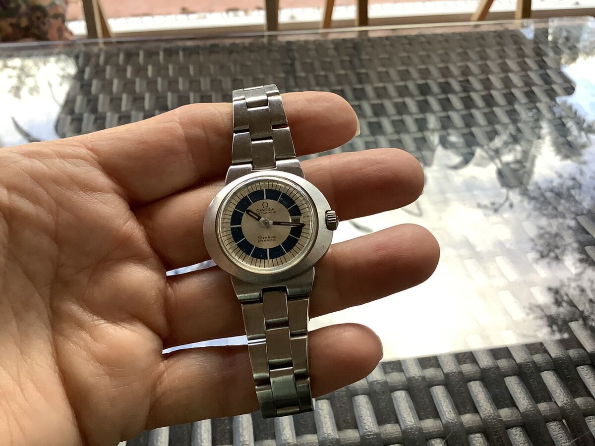 VINTAGE OMEGA AUTOMATIC GENEVE DYNAMIC LADIES STAINLESS VINTAGE OMEGA AUTOMATIC GENEVE DYNAMIC LADIES STAINLESS