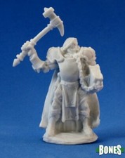 Reaper 77089: Halbarand, Cleric Dark Heaven Bones Plastic Miniature