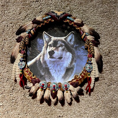 Winter Majesty by Al Agnew PROTECTOR OF THE WOLF 1996 Hamilton Collector Plate 