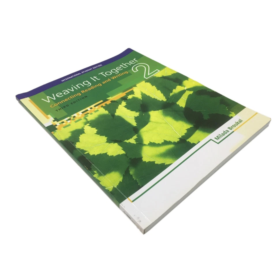 Weaving it Together Connecting Reading and Writing By: Milada English Book Rare - Image 3 of 4