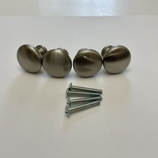 Brushed Nickel Cabinet Knobs Pulls Set Of 4