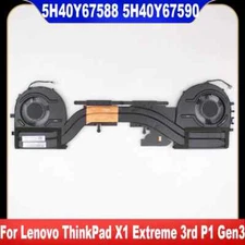 5H40Y67590 88 For ThinkPad X1 Extreme 3rd P1 Gen 3 Laptop CPU GPU Cooling Fan