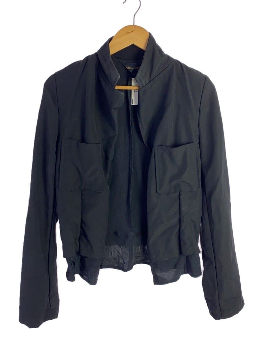 ALTRA Giacca termoretraibile COMME des GARCONS altri anni 90 a strati S lana nera GJ 10033S usata