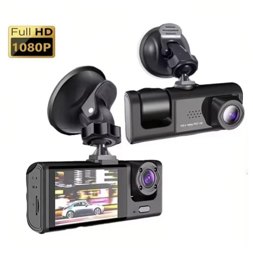 Dual Lens 1080P Car Dash Cam Recorder G Sensor DVR Front and Rear Camera Video