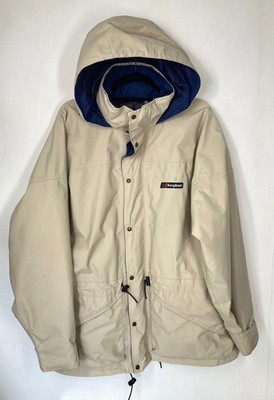 Berghaus Lady Arete IA Womens Gore-Tex Jacket Size 16 Vintage? Light Beige/Stone