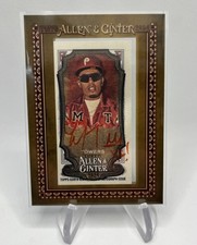 2024 Topps Allen & Ginter Myke Towers 02/10 Red Auto Card