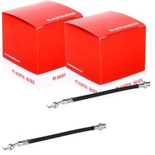 2X HERTH+BUSS BREMSSCHLAUCH HINTEN LINKS+RECHTS passend für TOYOTA AVENSIS