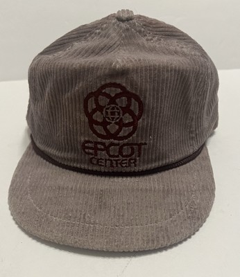 California Headgear Adult Gray And Maroon Embroidered Roped Vintage Corduroy Hat