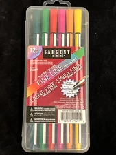 SARGENT ART Fine Line Markers 12/Pkg   