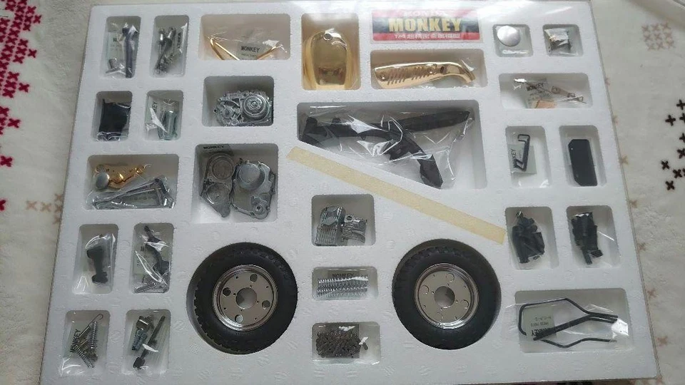 Kit Modelo Plástico Moto Imai Honda Monkey Edición Limitada Escala 1/4 Foto 4 de 4